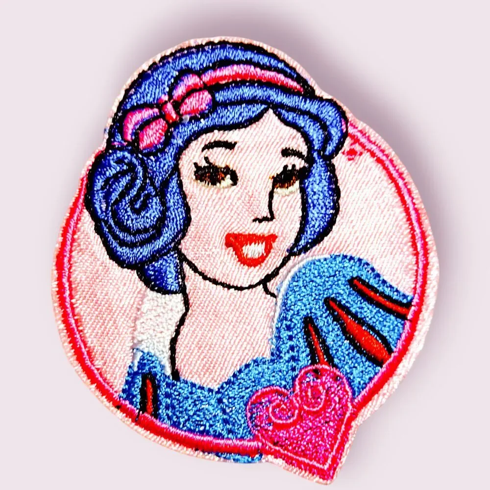 Iron On Patch-Crafts Material  Accessory Snow White princess cartoon character